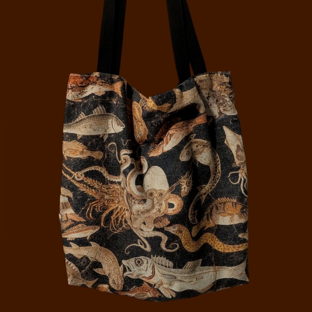 Ocean-Themed Tote Bag